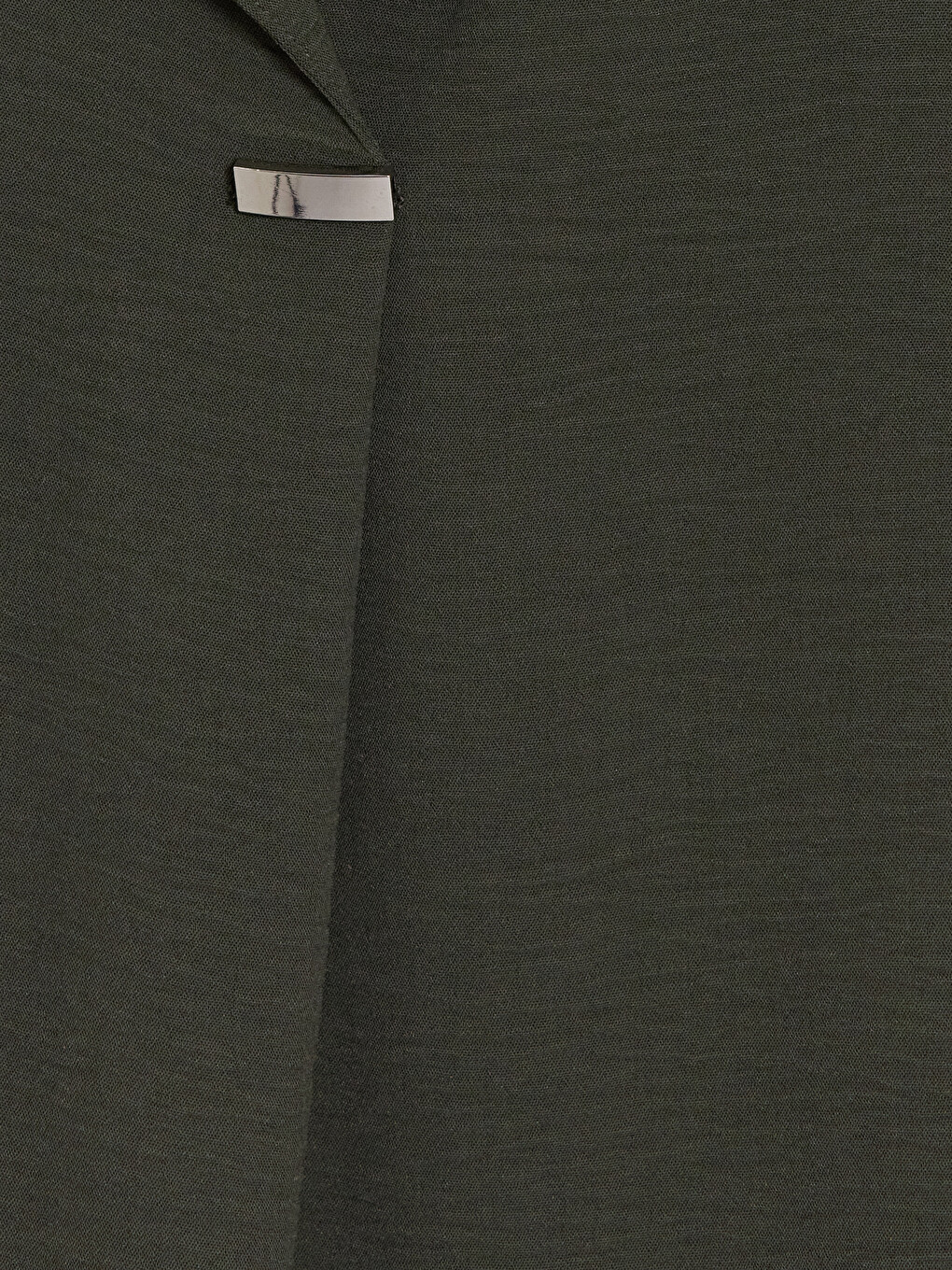 Notch Neck Metal Appliquéd Blouse-5