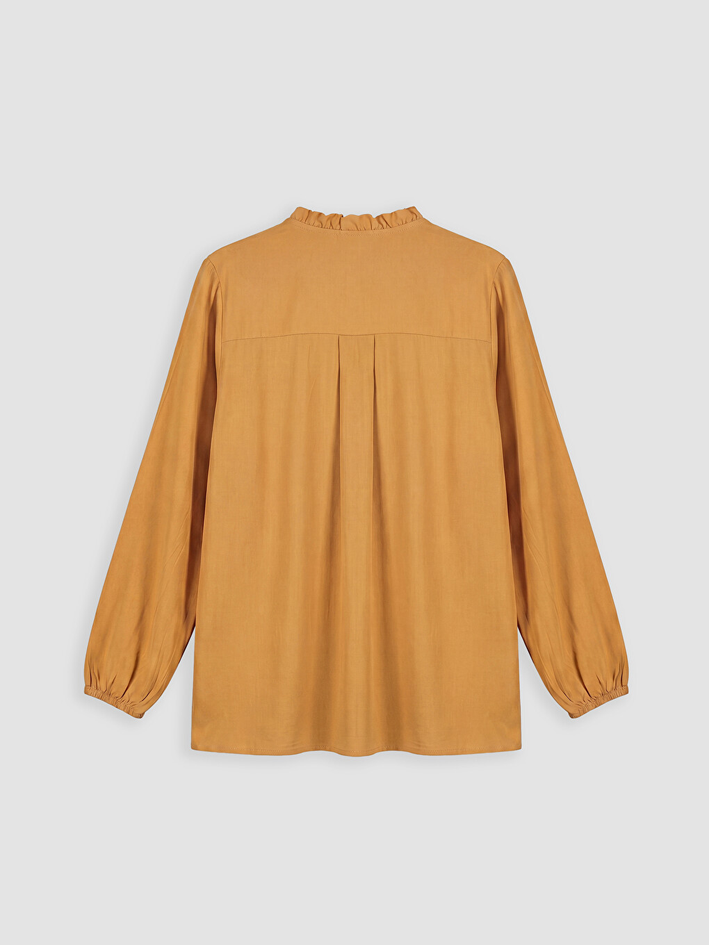 Blouse À Col Fendu Volanté-6