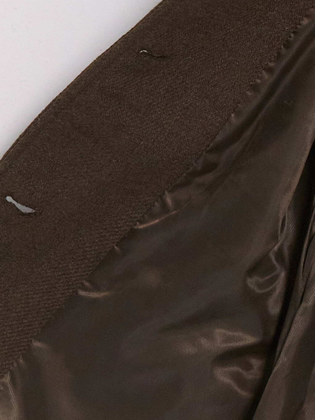 Kahverengi Oversize Kadın Kaşe Kaban-7