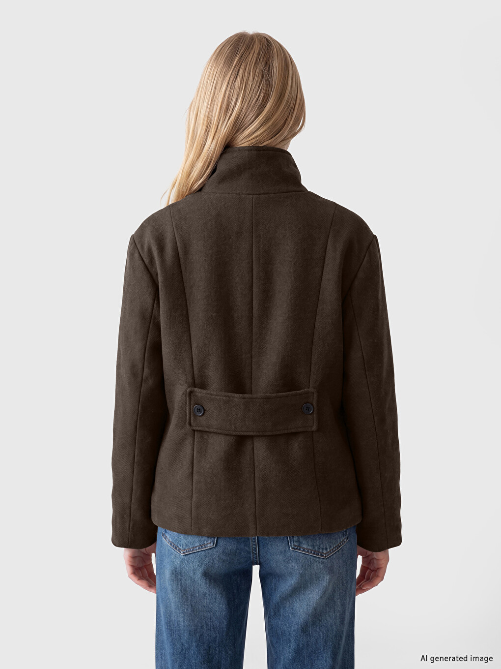 Palton Cachet Oversize Pentru Femei-4