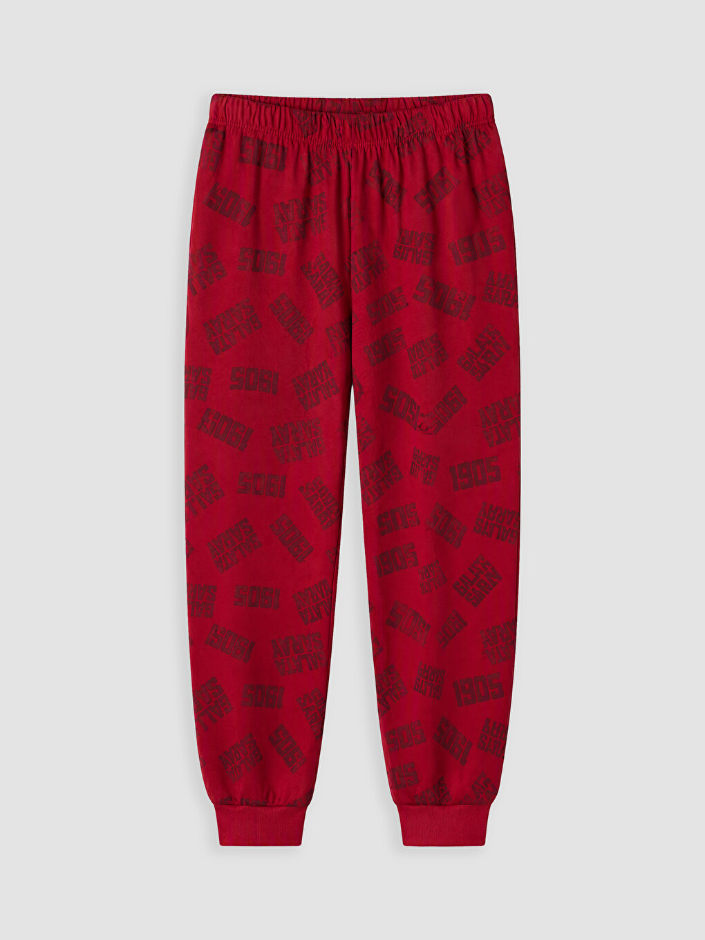 Kırmızı Galatasaray Baskılı Erkek Çocuk Pijama Takımı-4