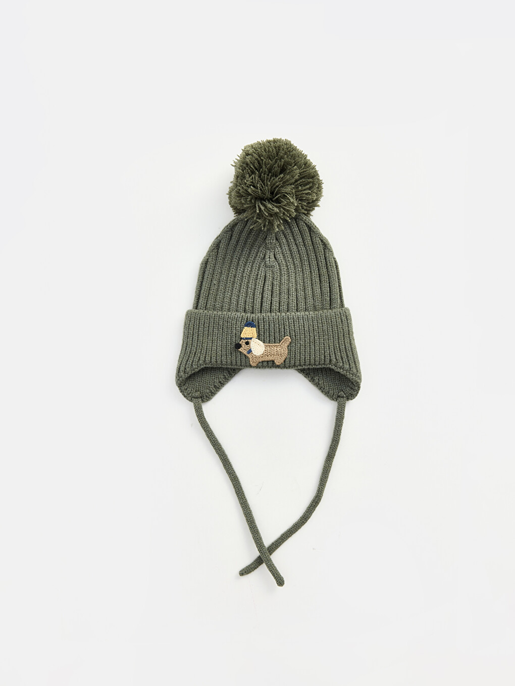 On Chin Laced Baby Boys' Knitwear Beanie