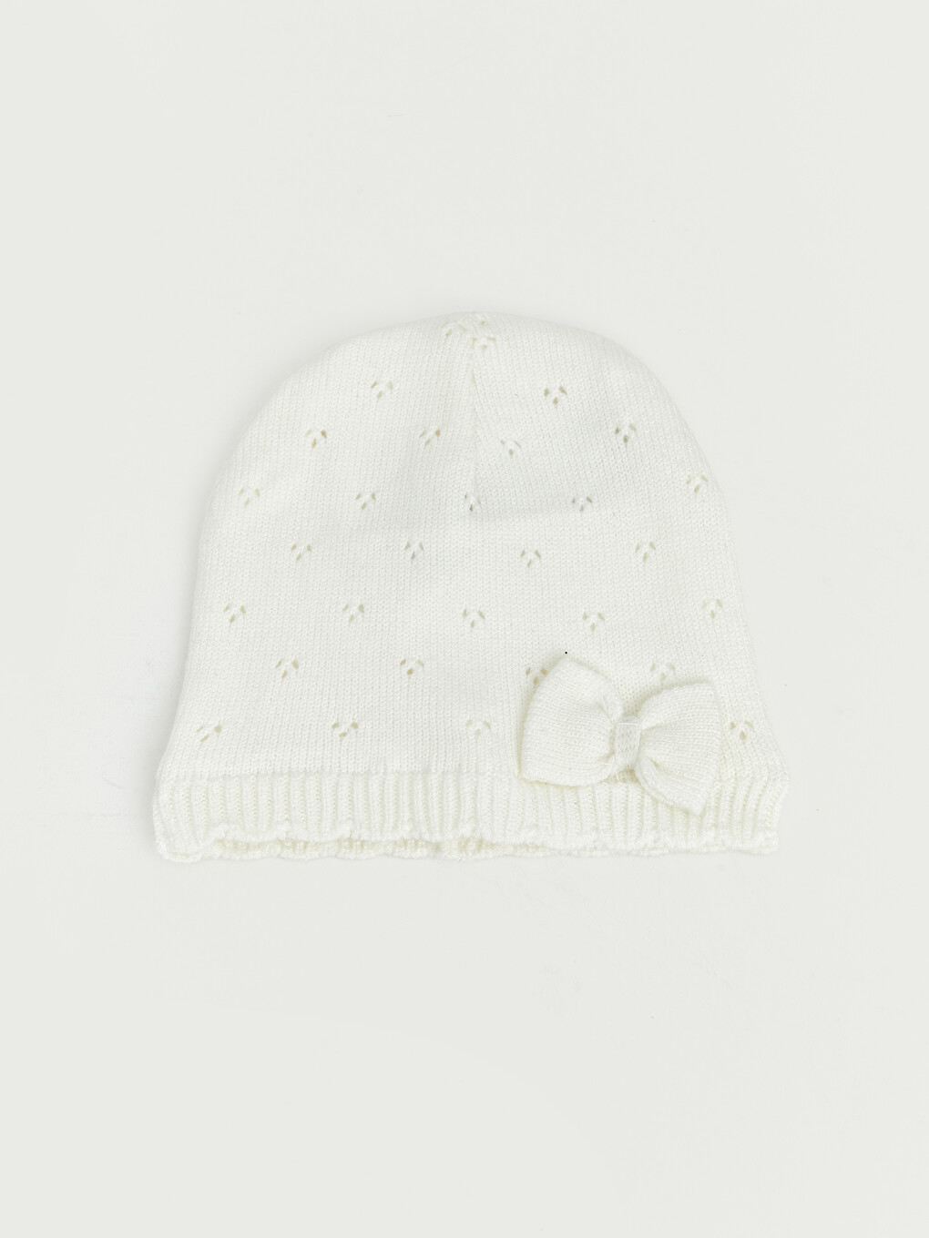 Baby-mädchen Ecru Mütze