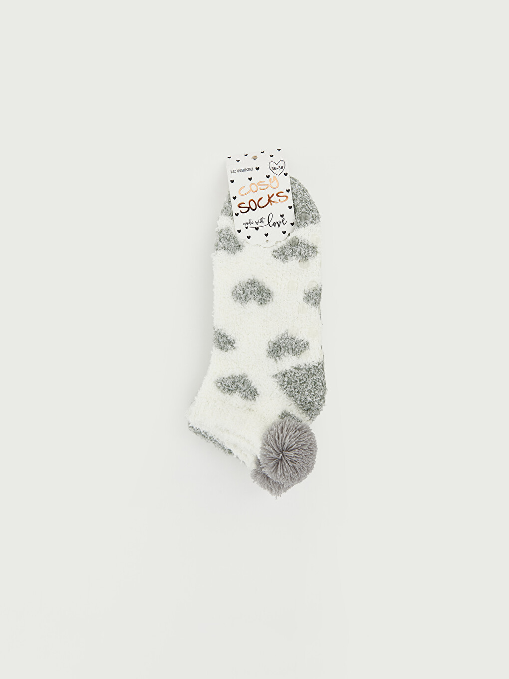 Patterned Women's House Socks 2 Pack-1