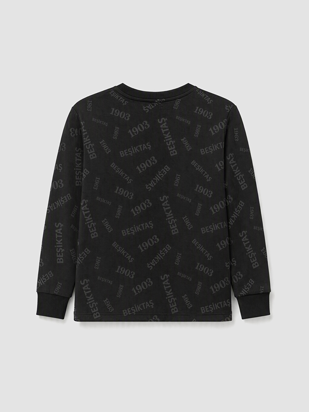 Siyah Beşiktaş Baskılı Erkek Çocuk Pijama Takım-3