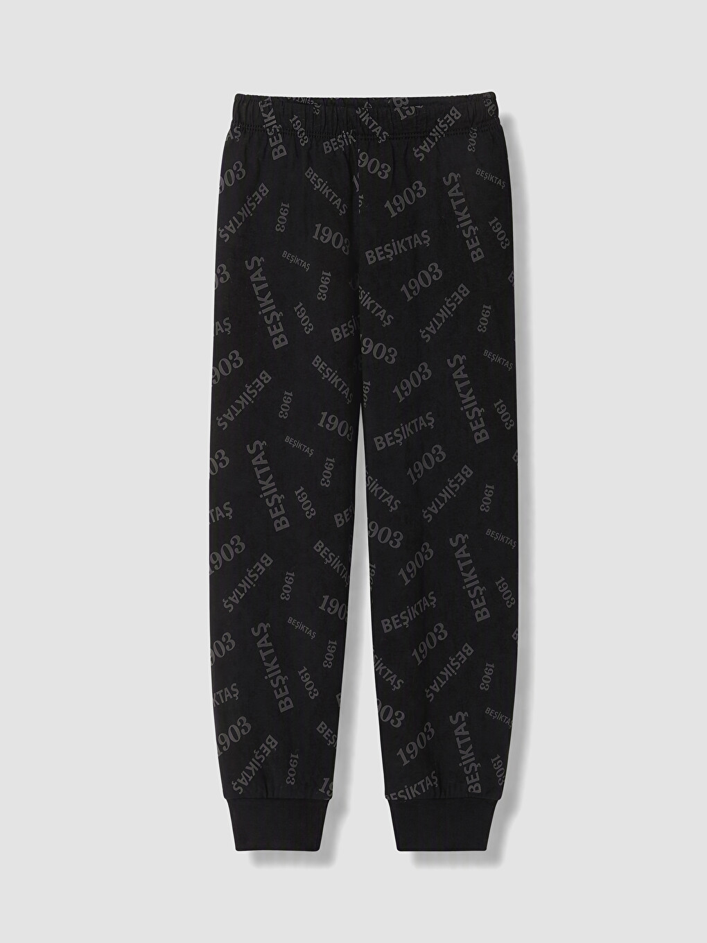Siyah Beşiktaş Baskılı Erkek Çocuk Pijama Takım-4