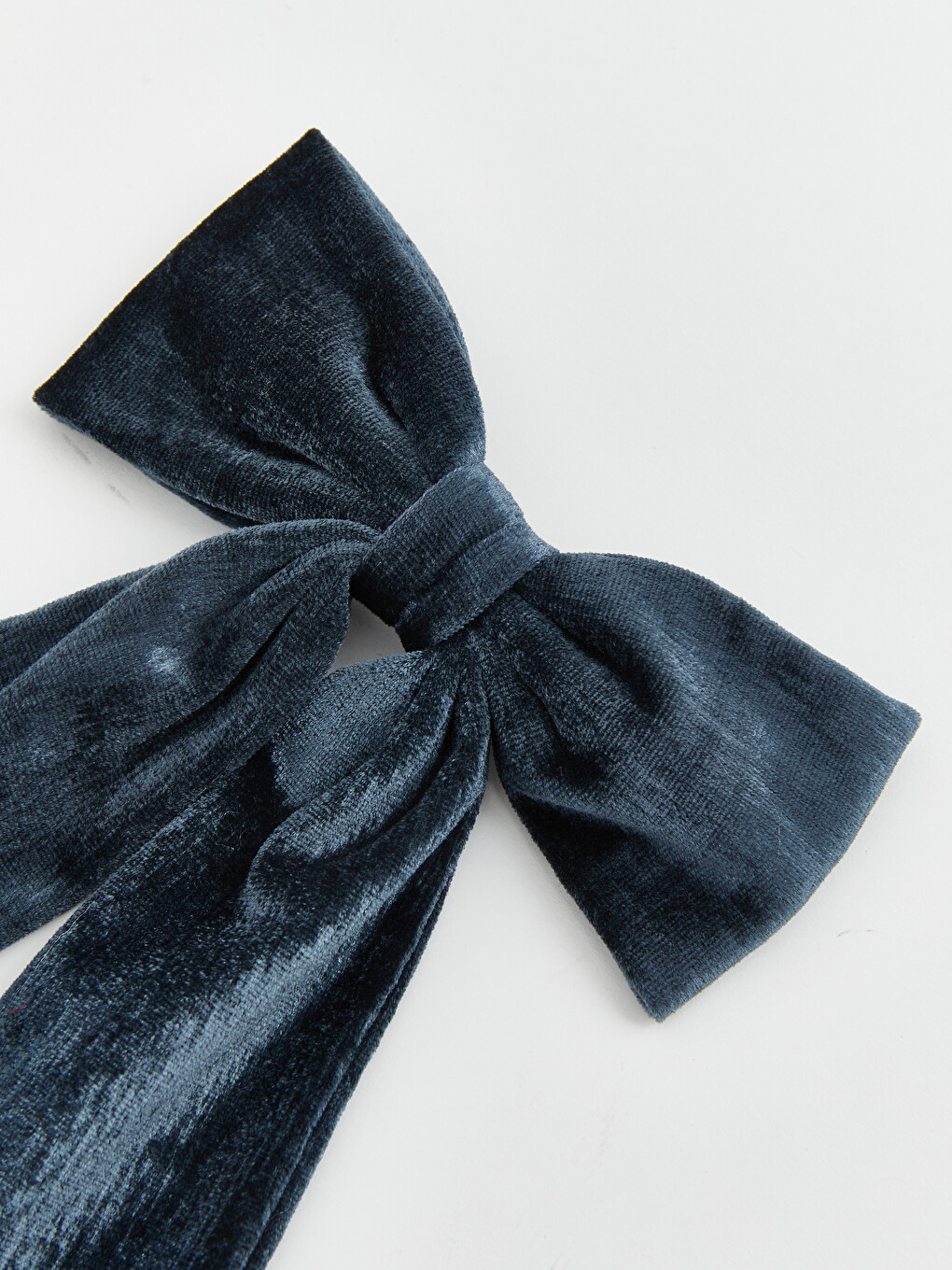 Velvet Bow Hair Clip-1