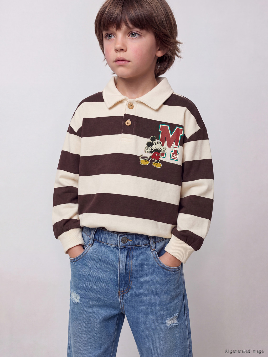  Mickey Mouse Erkek Çocuk Sweatshirt