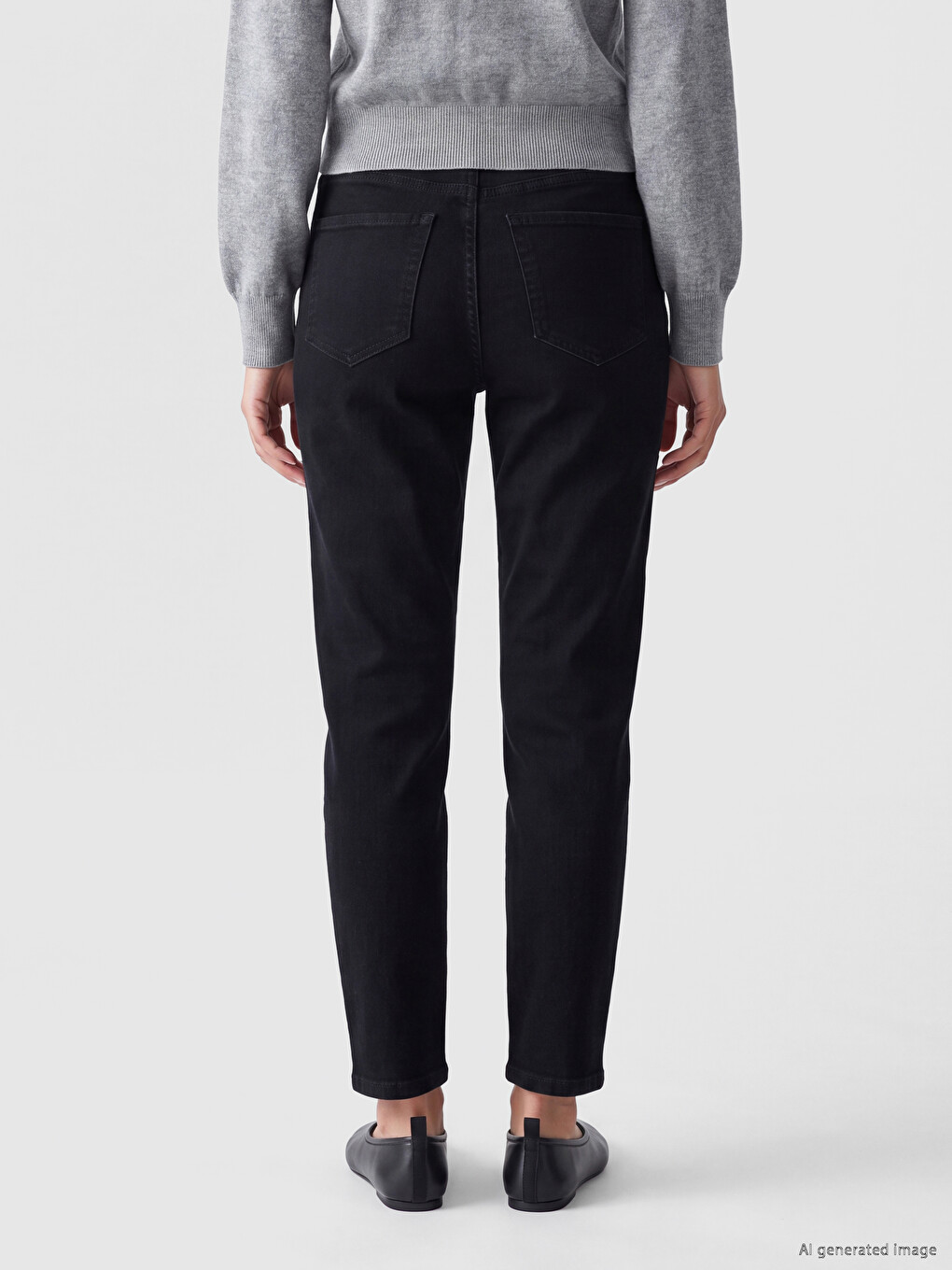 Jeans Maman Élancée Femme-3