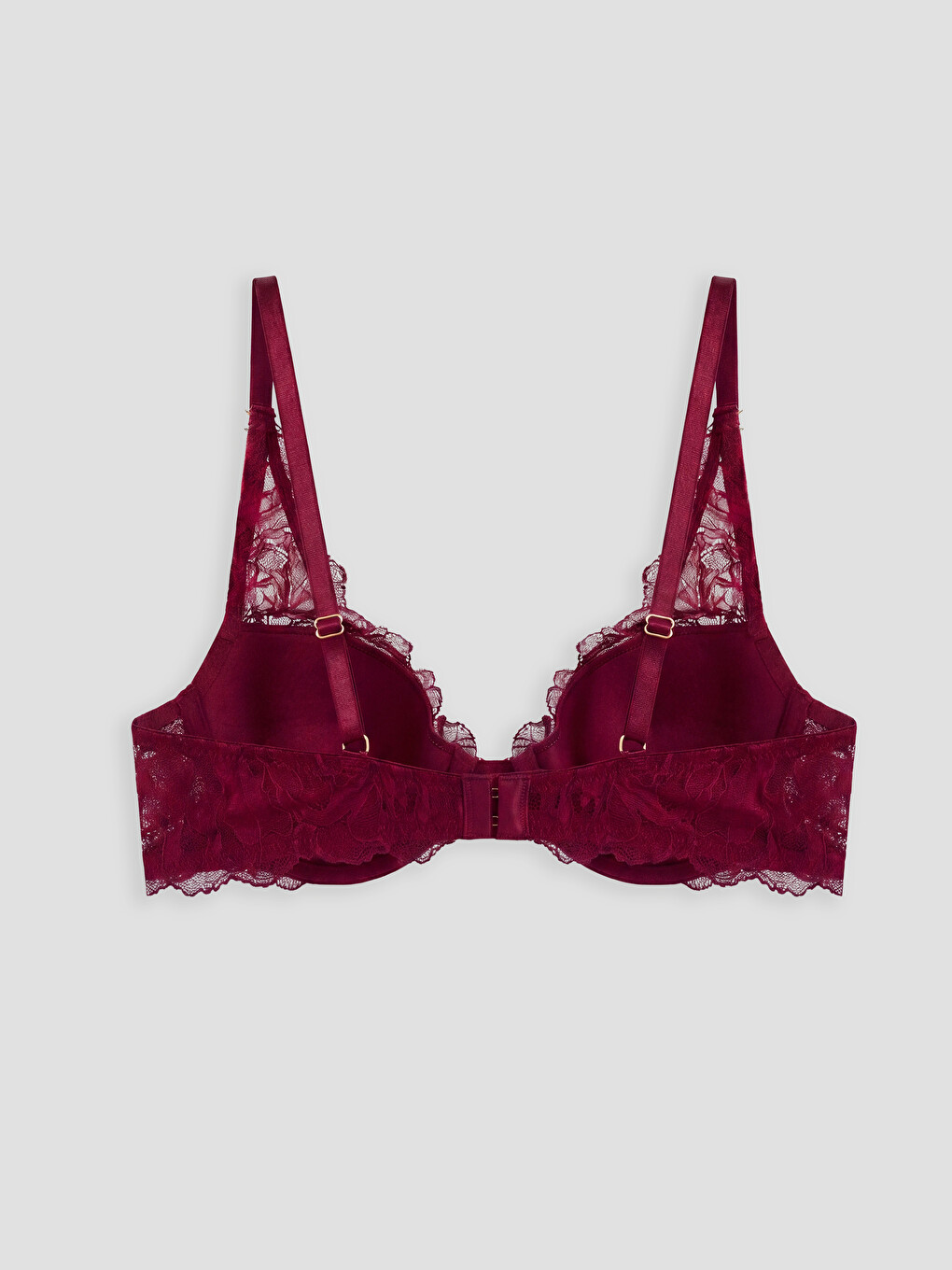 Wired Non Padded Lace Fancy T-shirt Bra-1