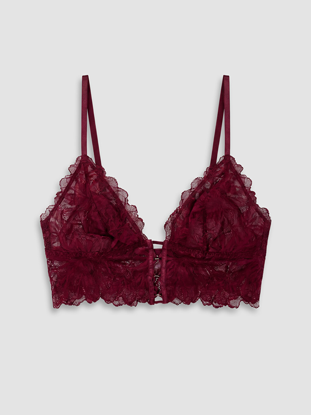 Non-wired Non-padded Lace Bralet