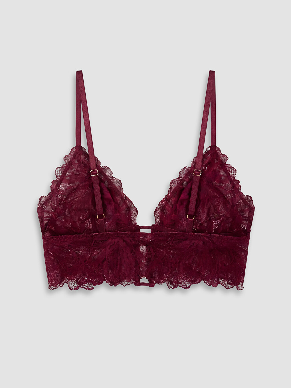 Non-wired Non-padded Lace Bralet-1