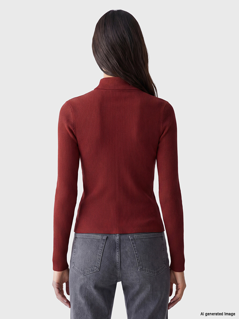 Polo Collar Women's Body-3