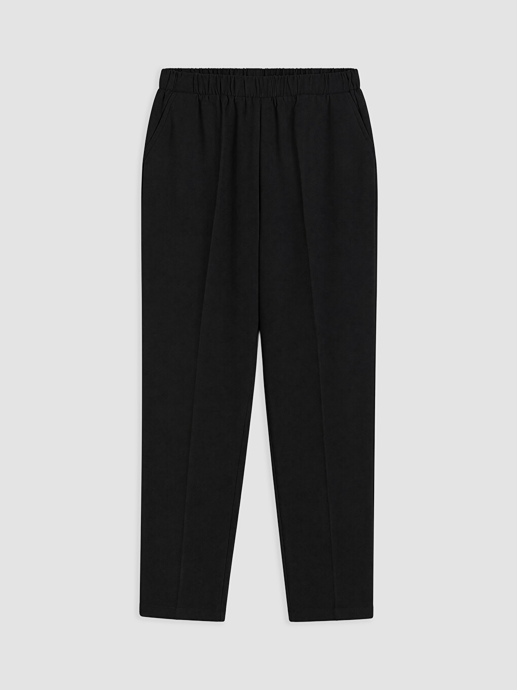 Elastic Waist Women's Trousers-3