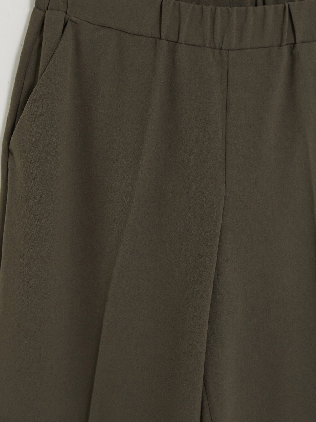 Elastic Waist Women's Trousers-6