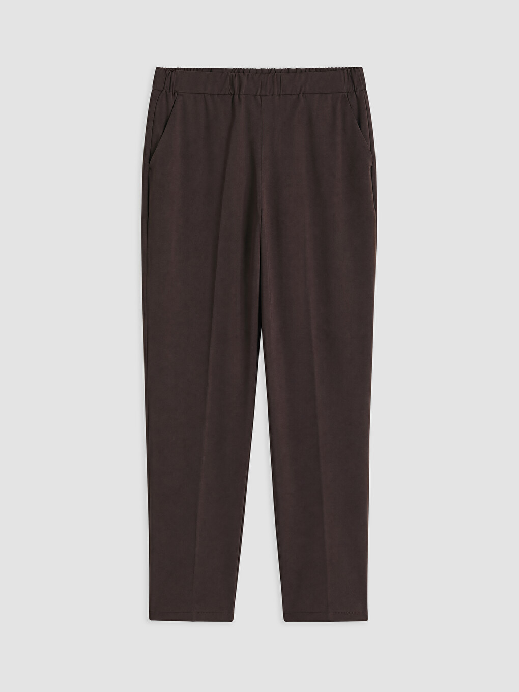 Elastic Waist Women's Trousers-4