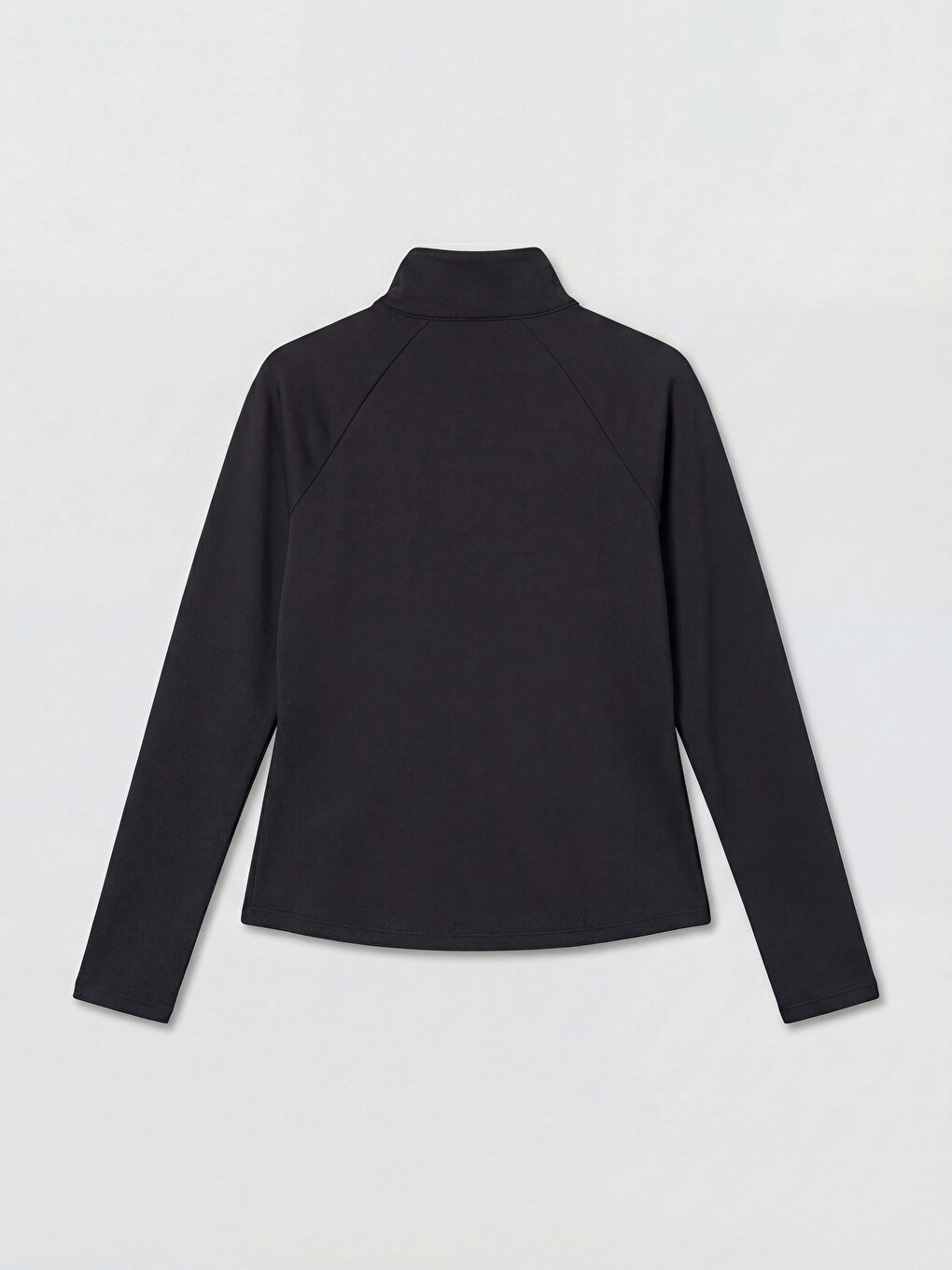 Mock Neck Women's Zip-up Sweatshirt-5