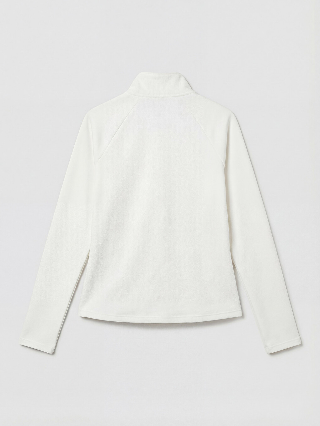 Mock Neck Women's Zip-up Sweatshirt-5