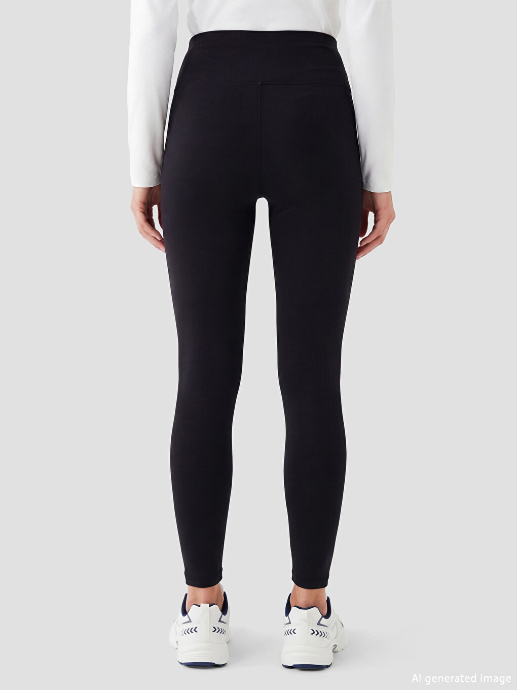 Legginsa Sportive Me Bel Elastik Për Gra-2