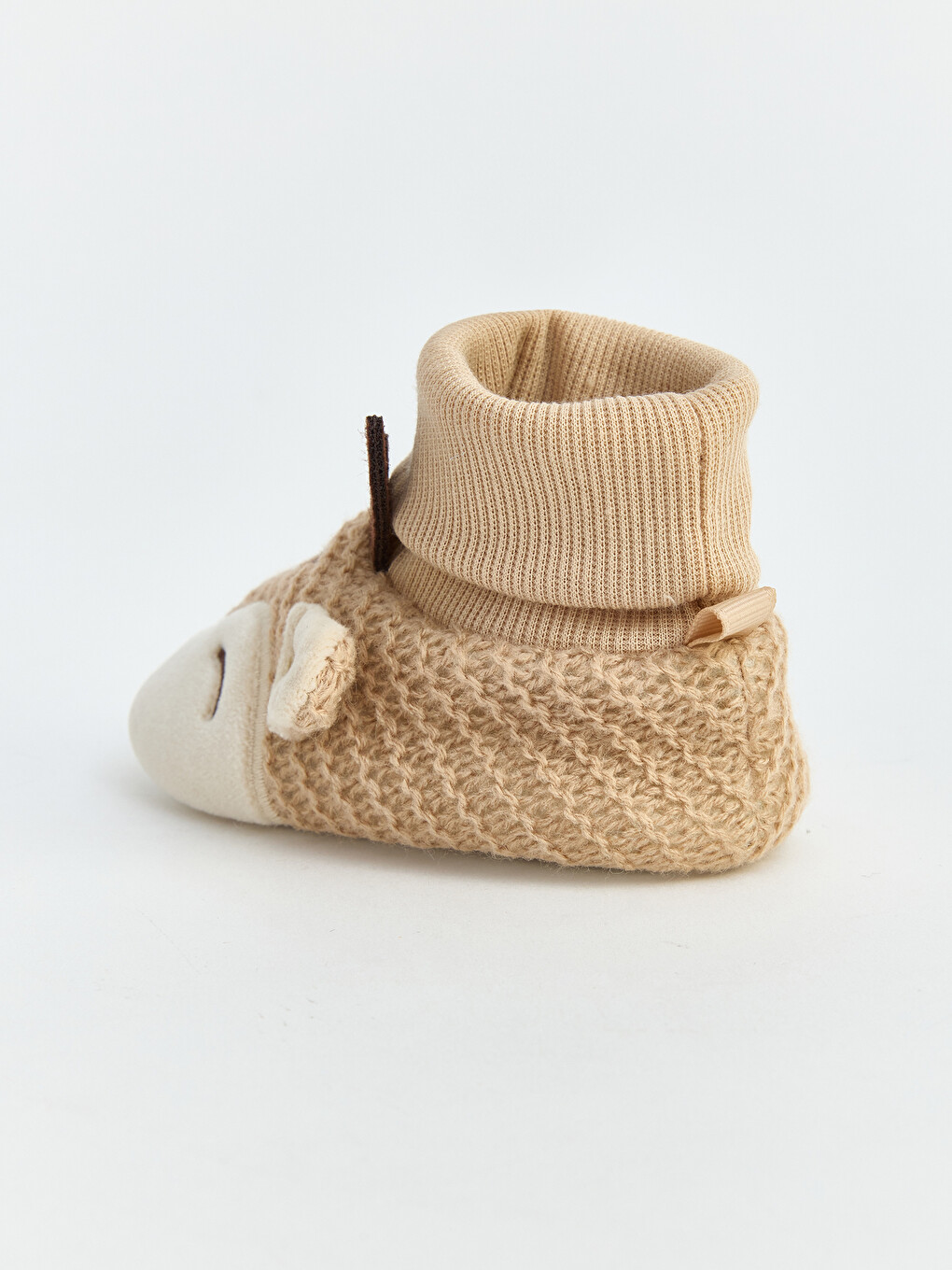 Baby Boy Brown Slipper Boots-4