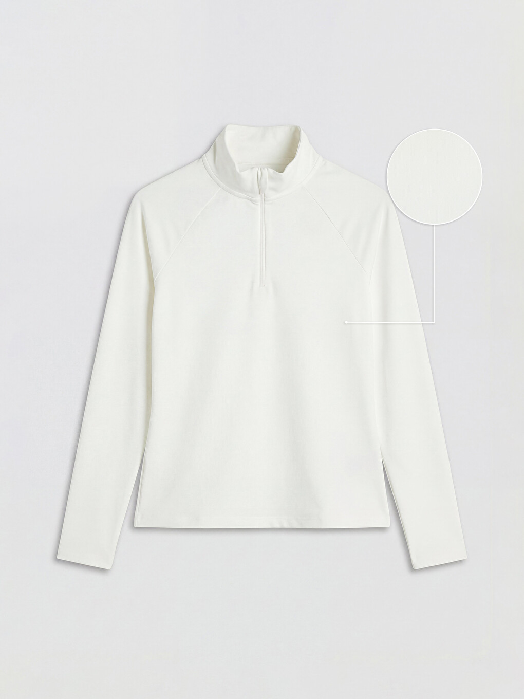 Mock Neck Thumbhole Women's Sport Body-4