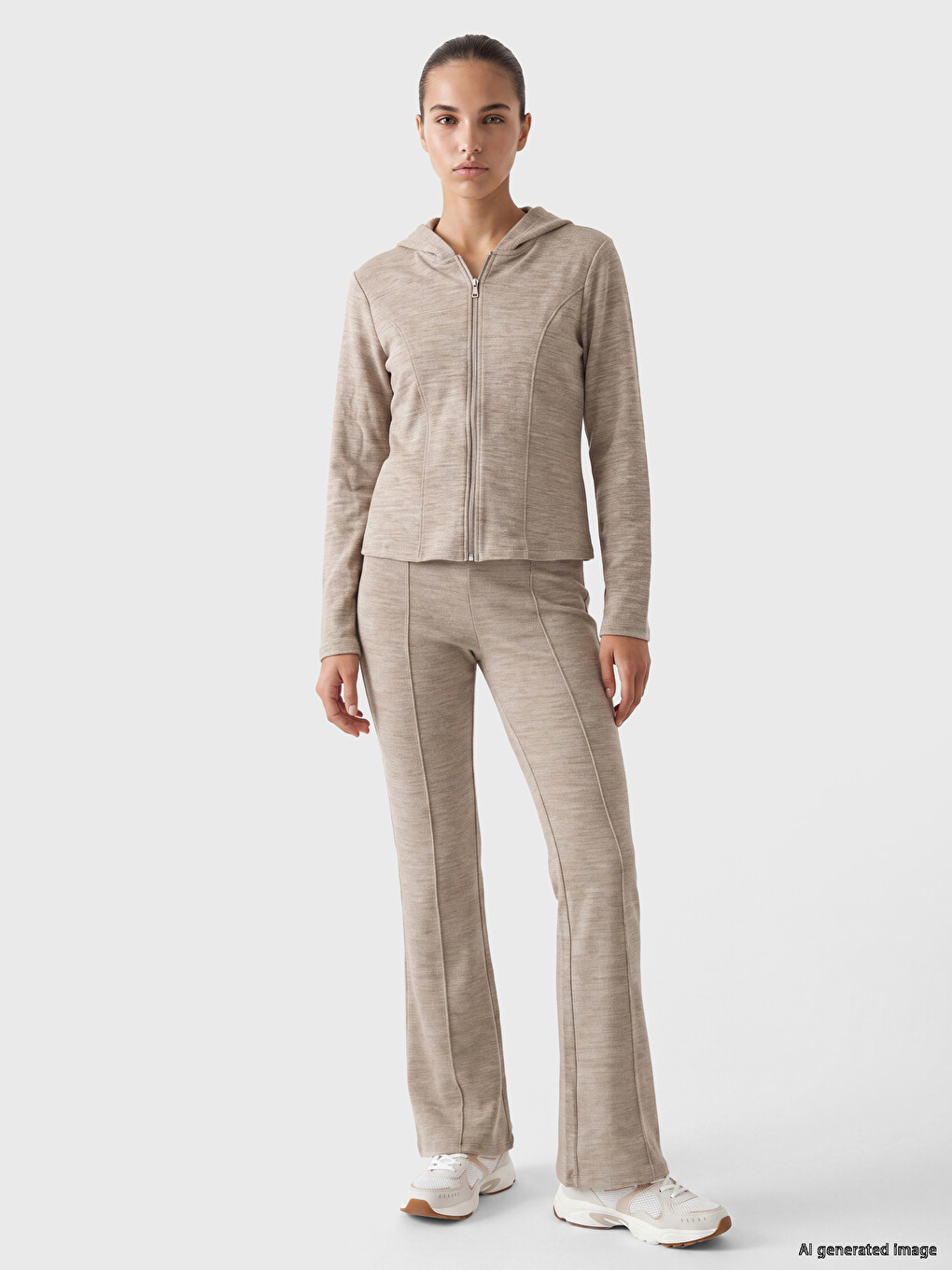Woman Brown Sweatpants