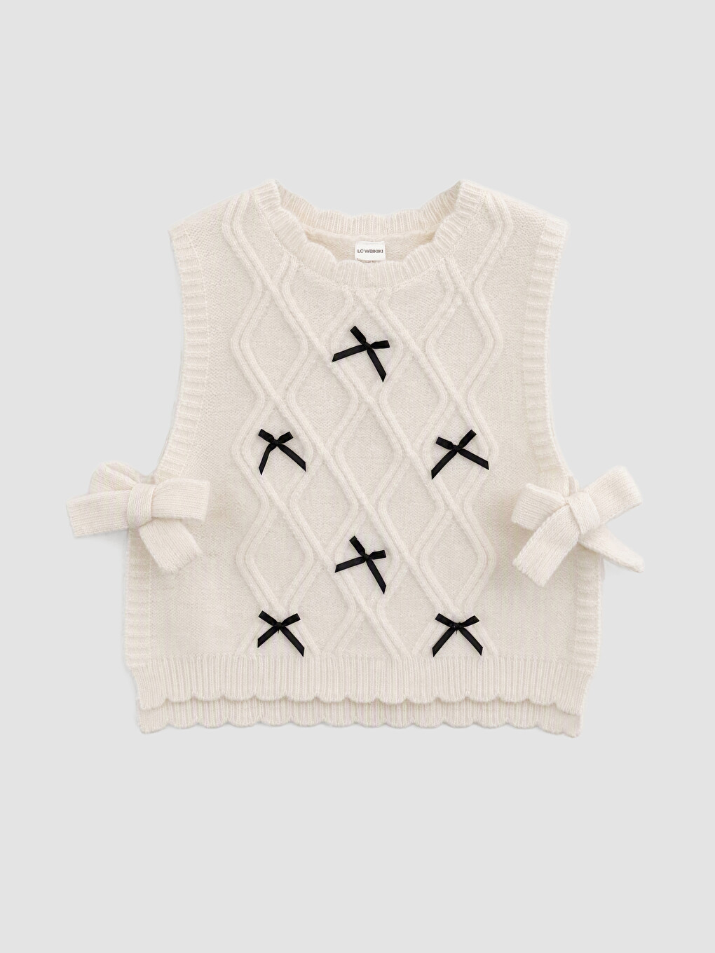 Girl Ecru Sweater