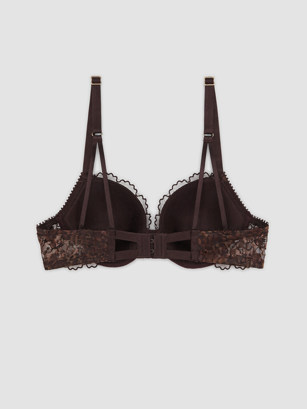 Wired Non Padded Broderie Fancy T-shirt Bra-1