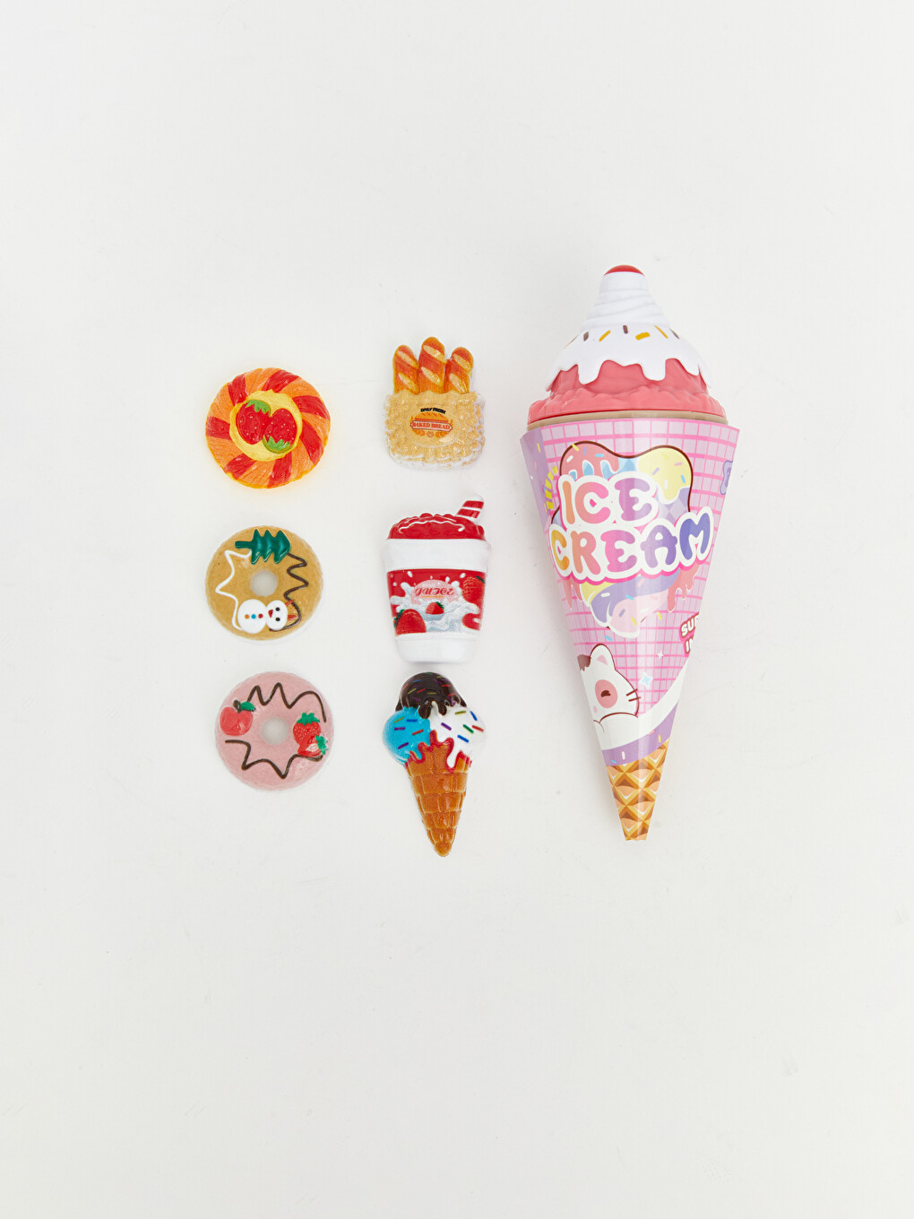 Ice Cream Figured Girl Child Toy Set