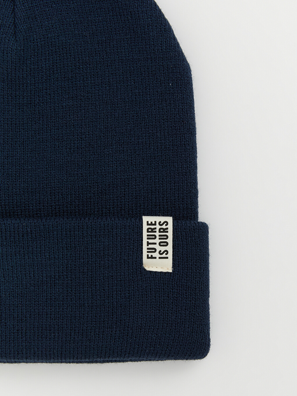 Label Detailed Boys' Beanie-1