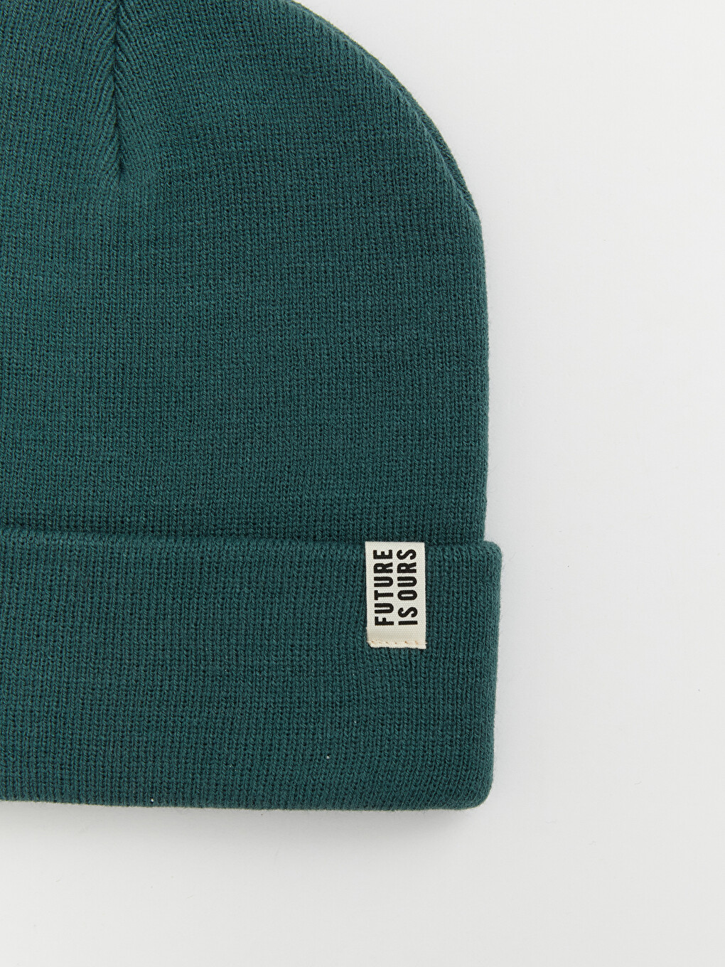 Label Detailed Boys' Beanie-1