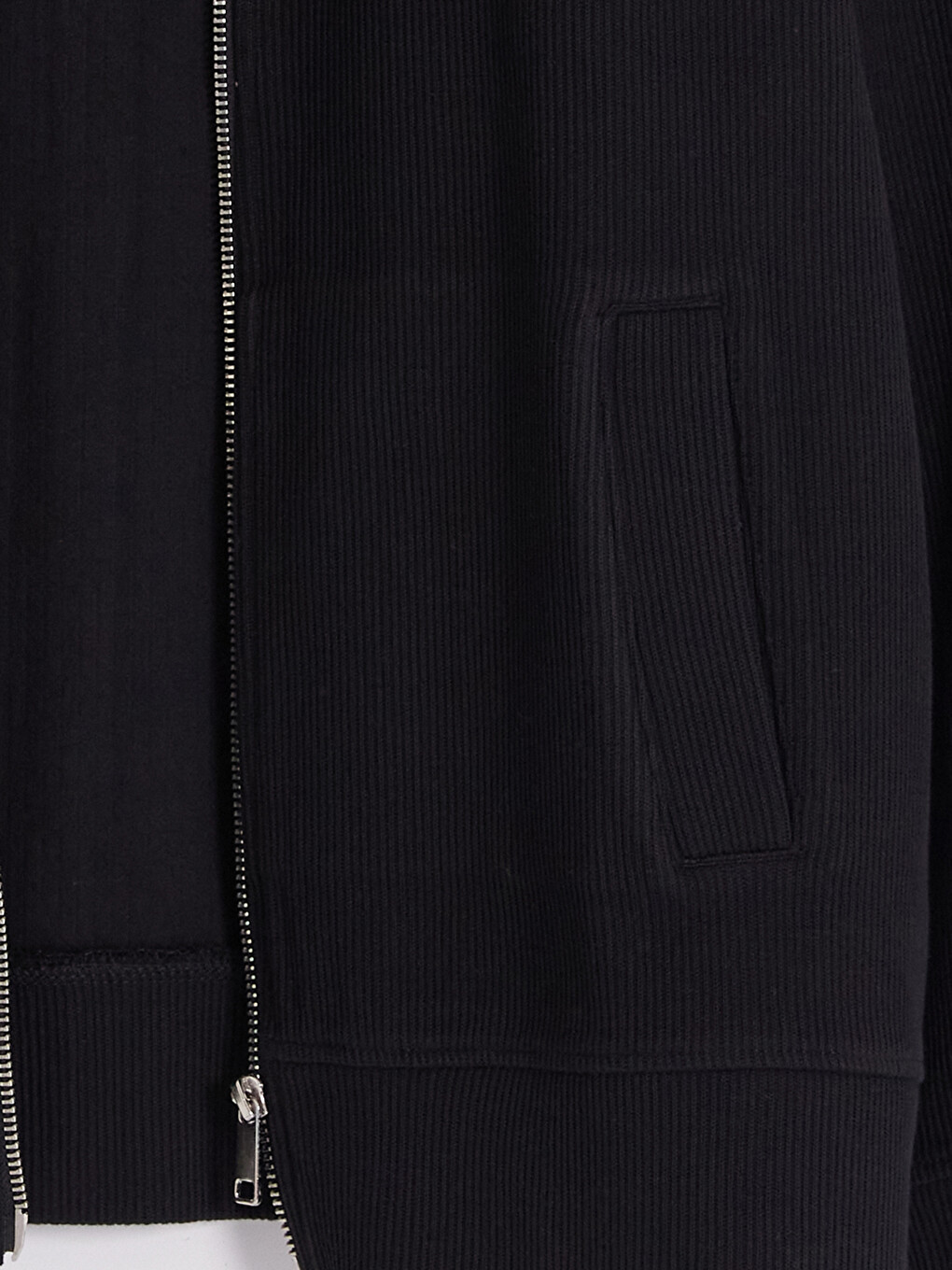 Mock Neck Men's Zip-up Sweatshirt-5