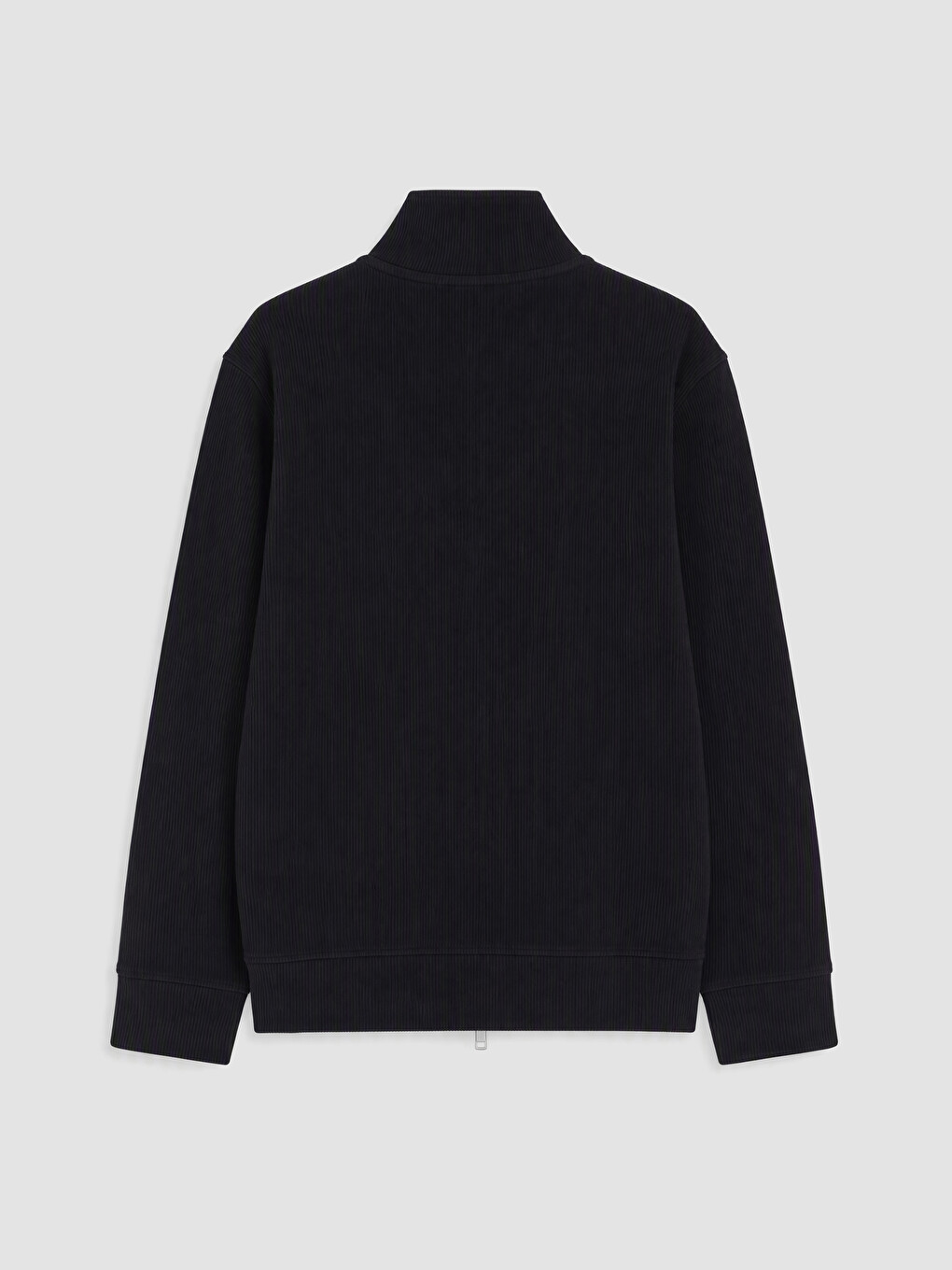 Mock Neck Men's Zip-up Sweatshirt-6