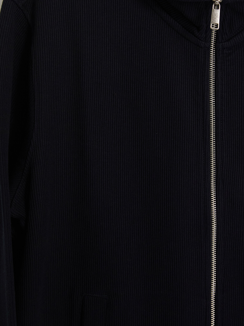 Mock Neck Men's Zip-up Sweatshirt-5