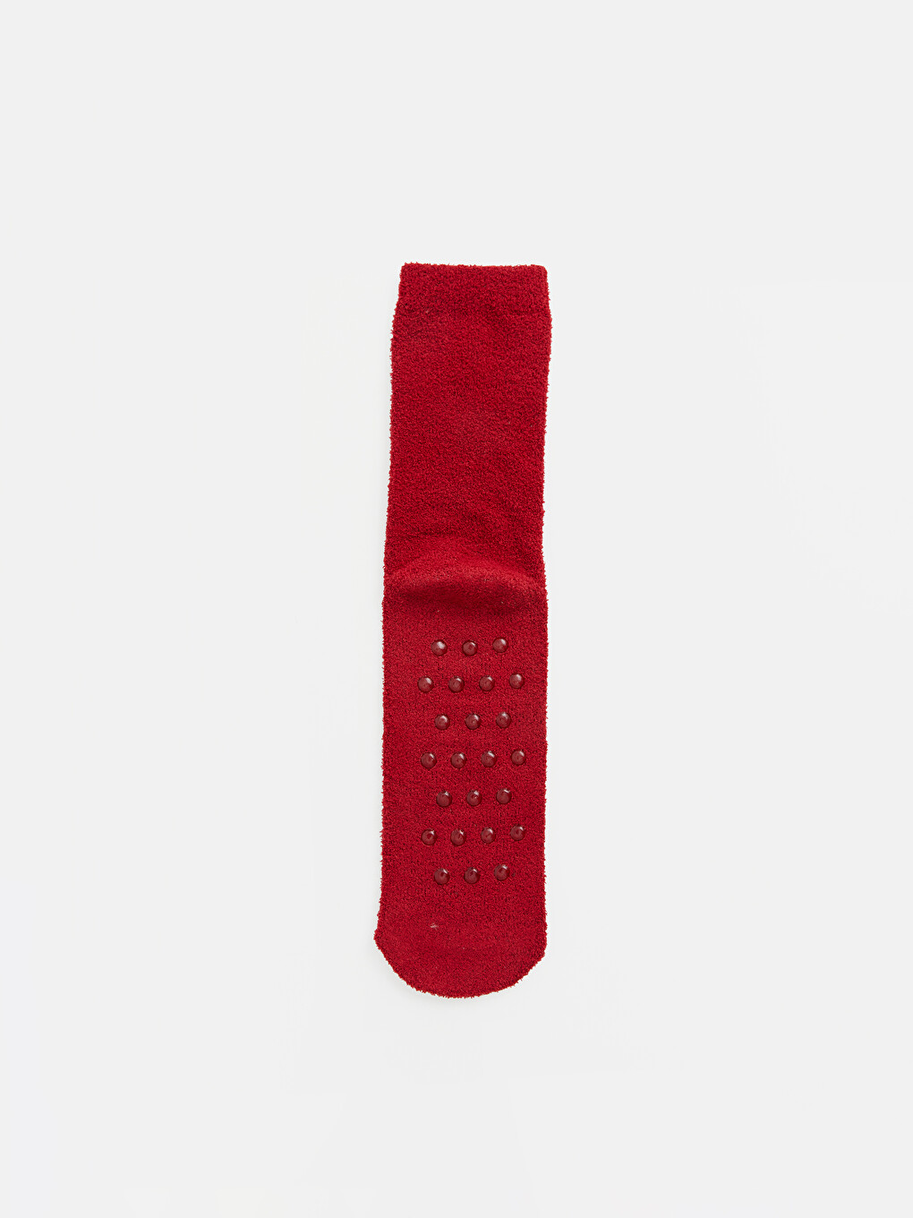 Woman Red Ankle Socks-2