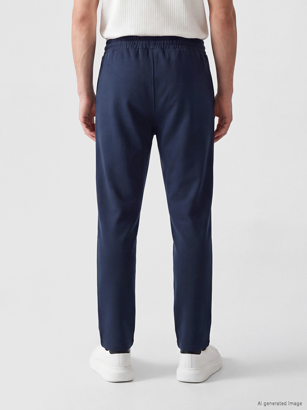 Lacivert Regular Fit Erkek Eşofman Altı-2