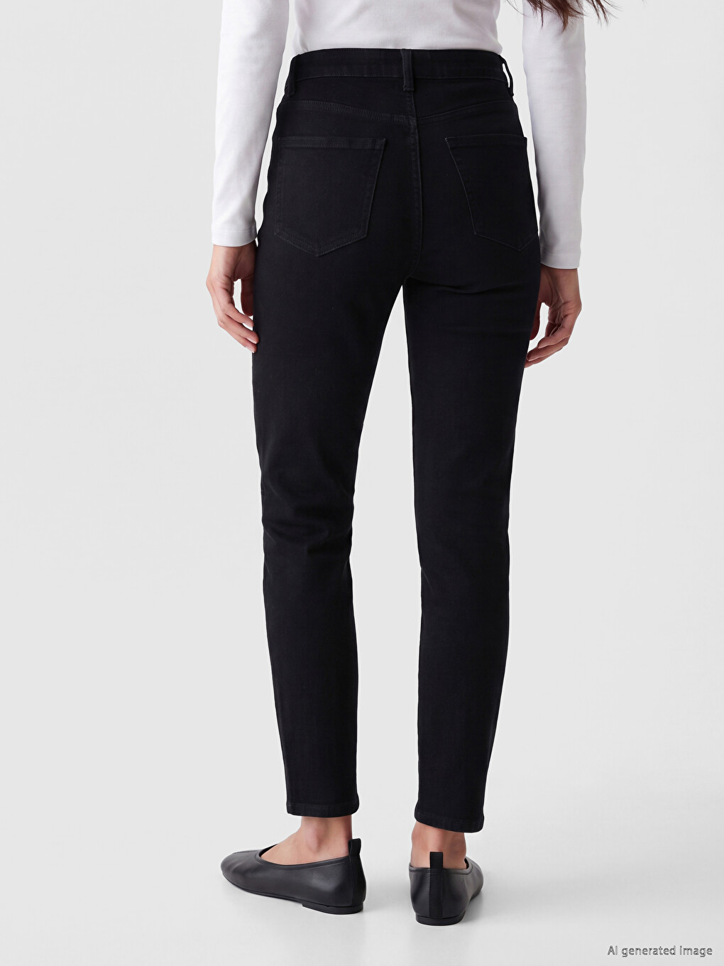 Woman Black Jeans-3