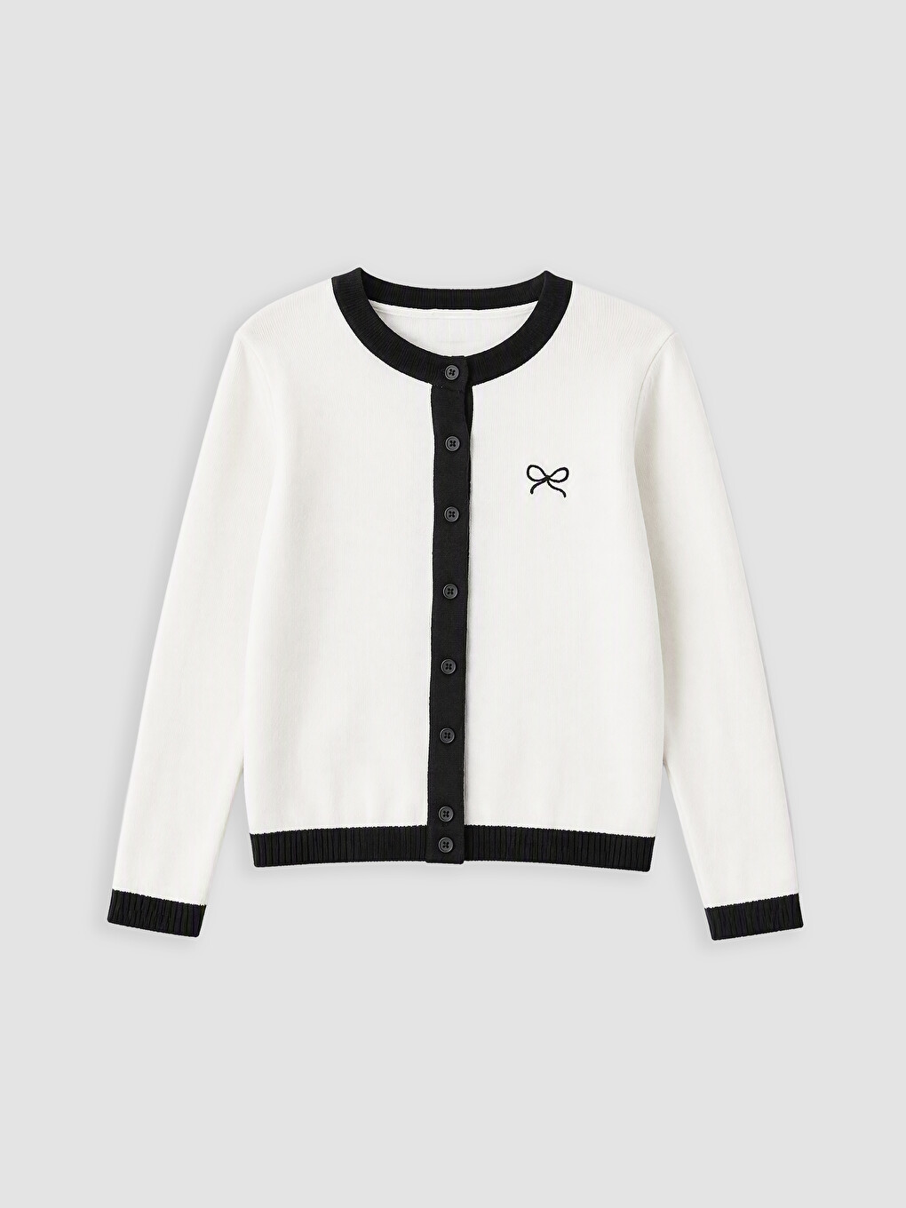 Girl Ecru Cardigan