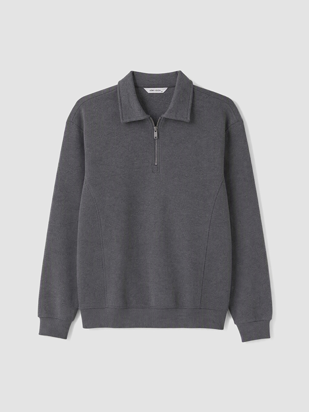 Man Grey Sweatshirt