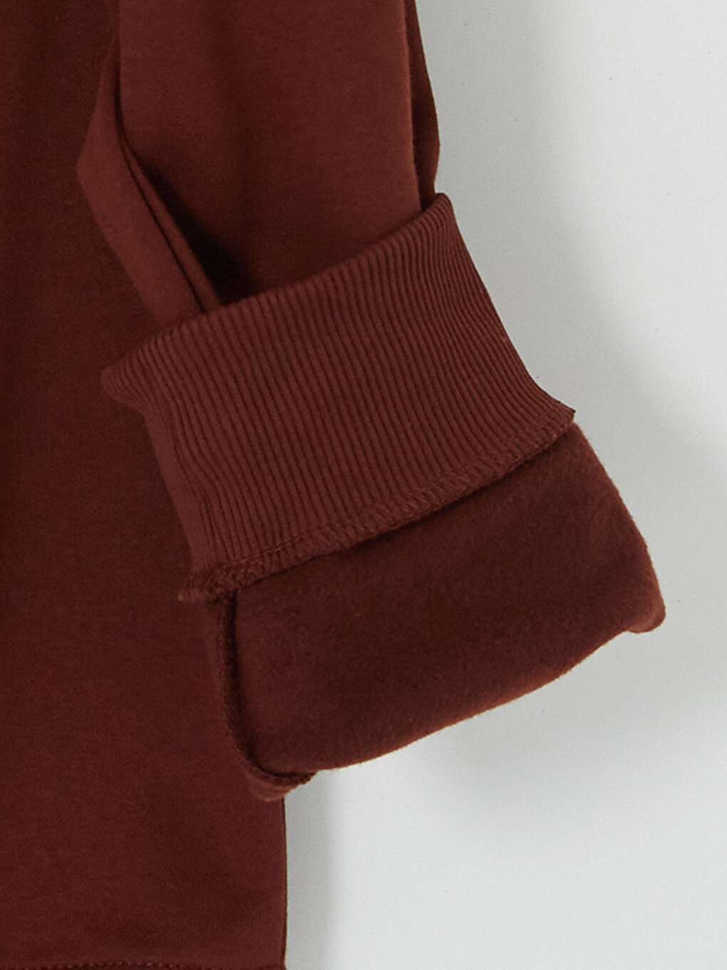 Man Brown Sweatshirt-1