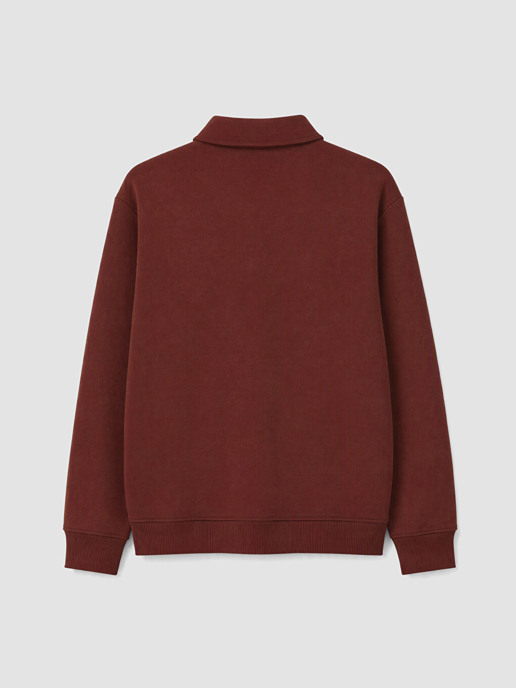 Man Brown Sweatshirt-3