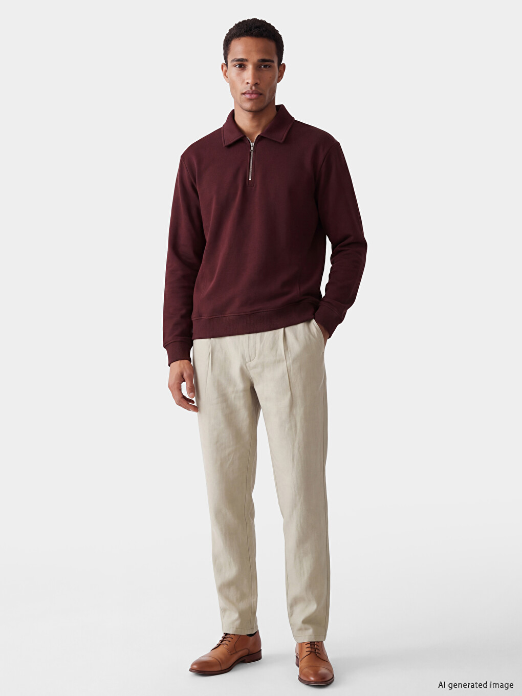 Mashkull Vishnje Sweatshirt-1
