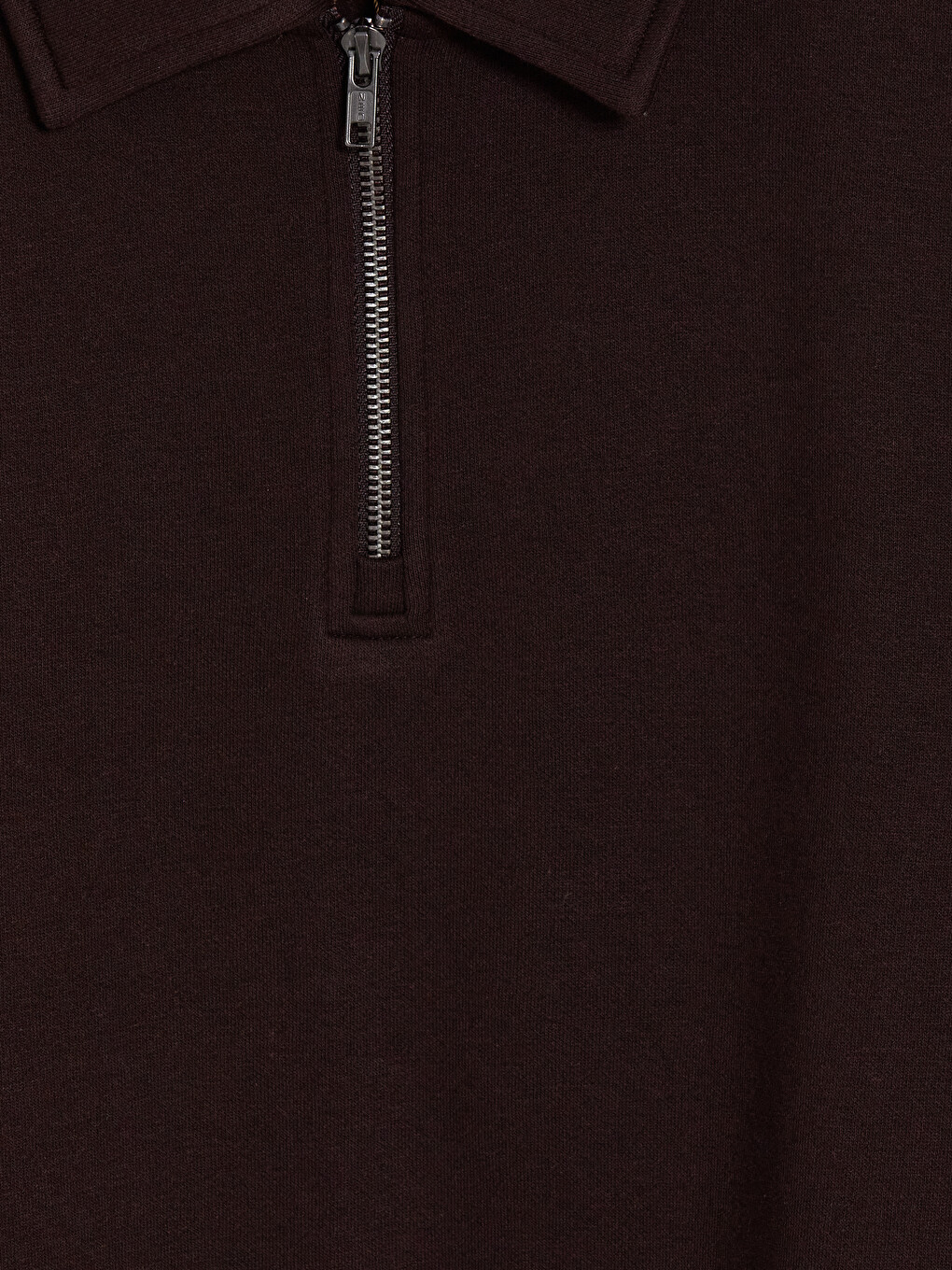 Polo Collar Men's Thick Sweatshirt-5