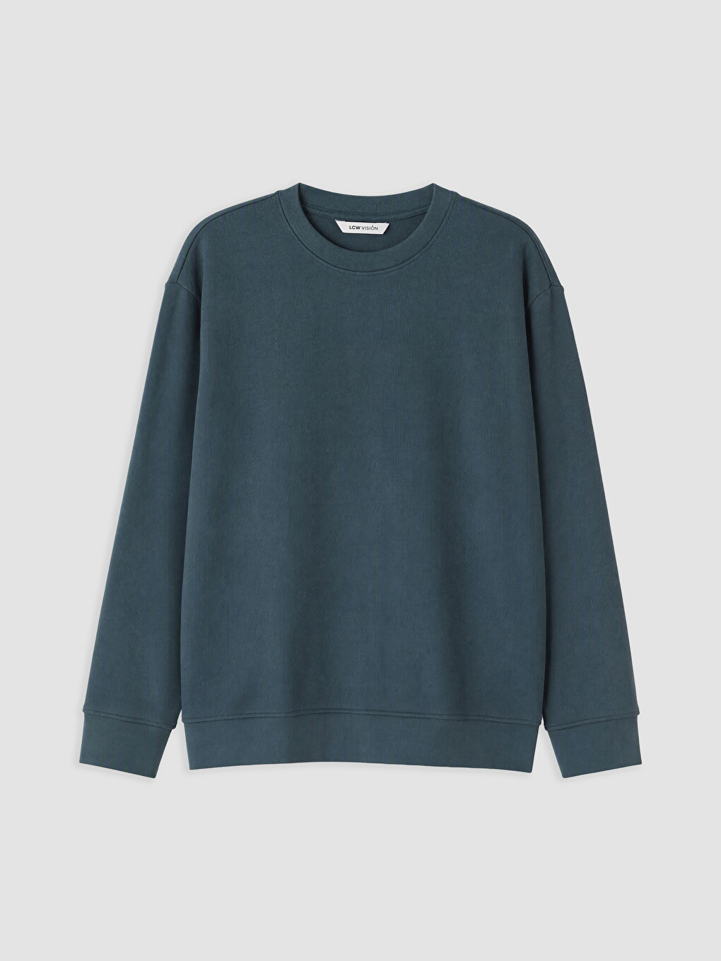 Crew Neck Men's Thick Sweatshirt-4