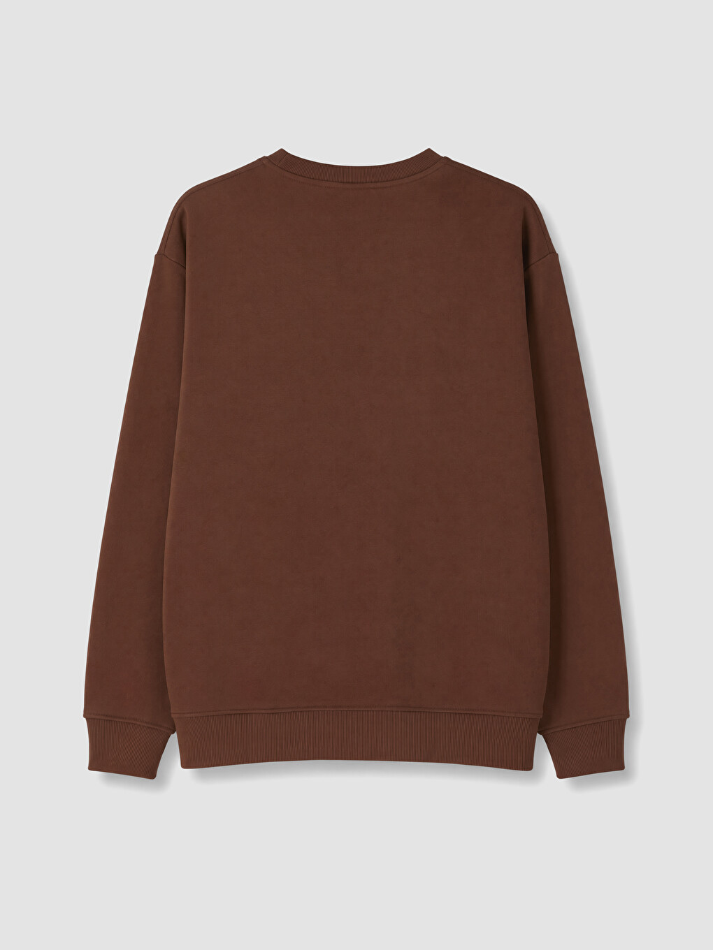 Crew Neck Men's Thick Sweatshirt-6