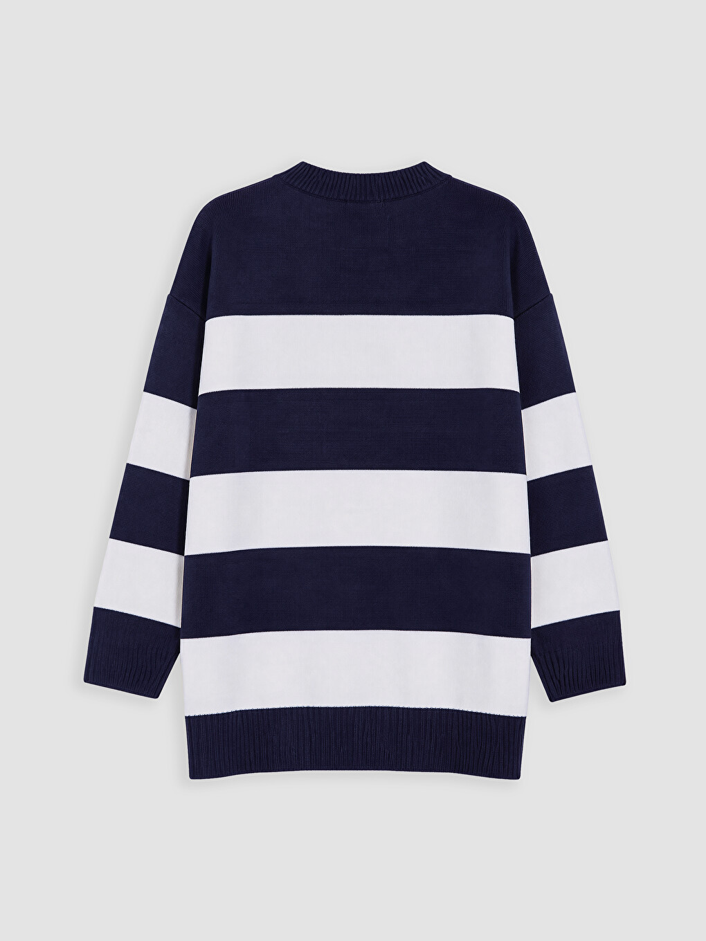 Oversize Striped Women's Knitwear Sweater-6