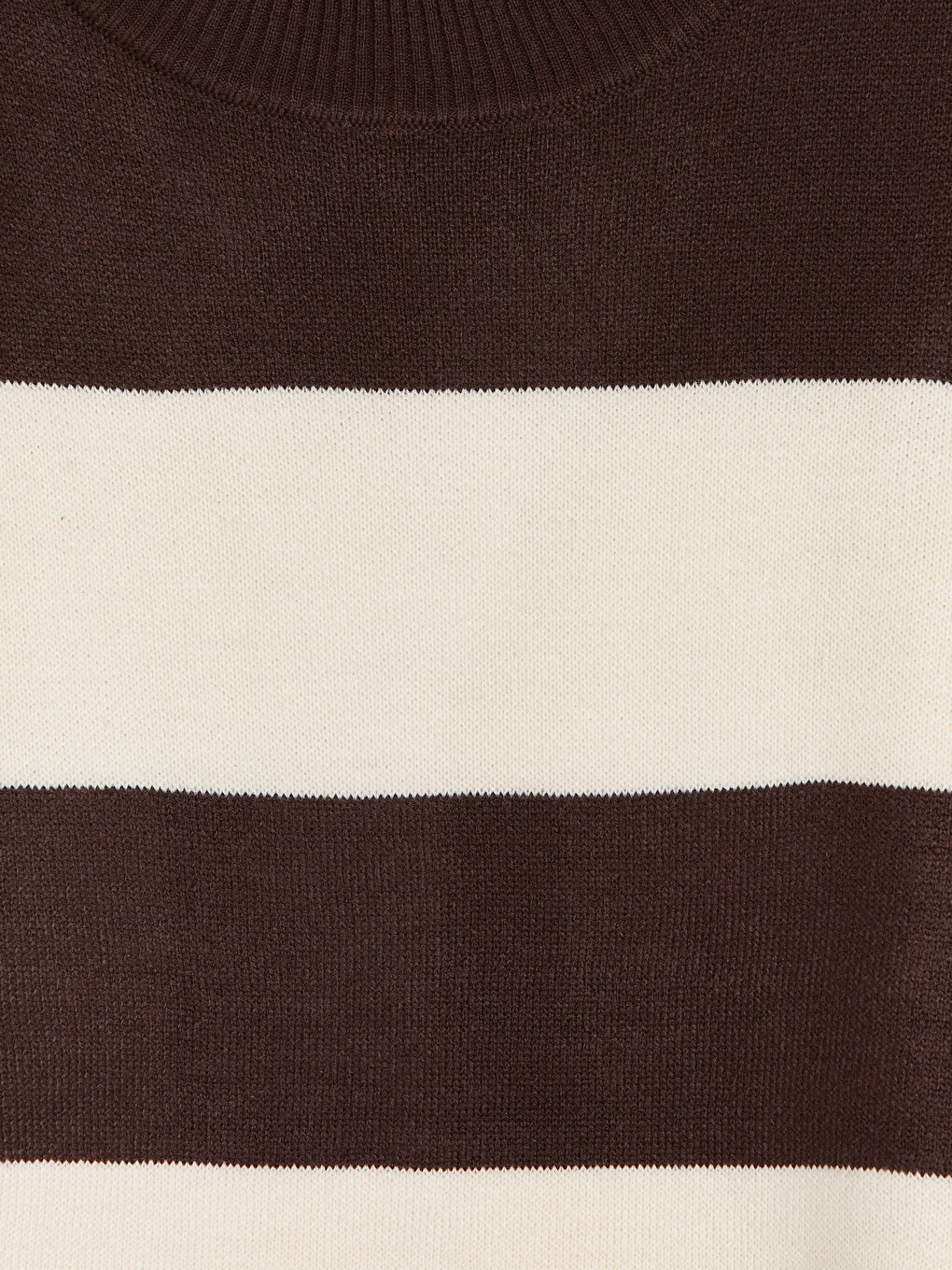 Oversize Striped Women's Knitwear Sweater-5