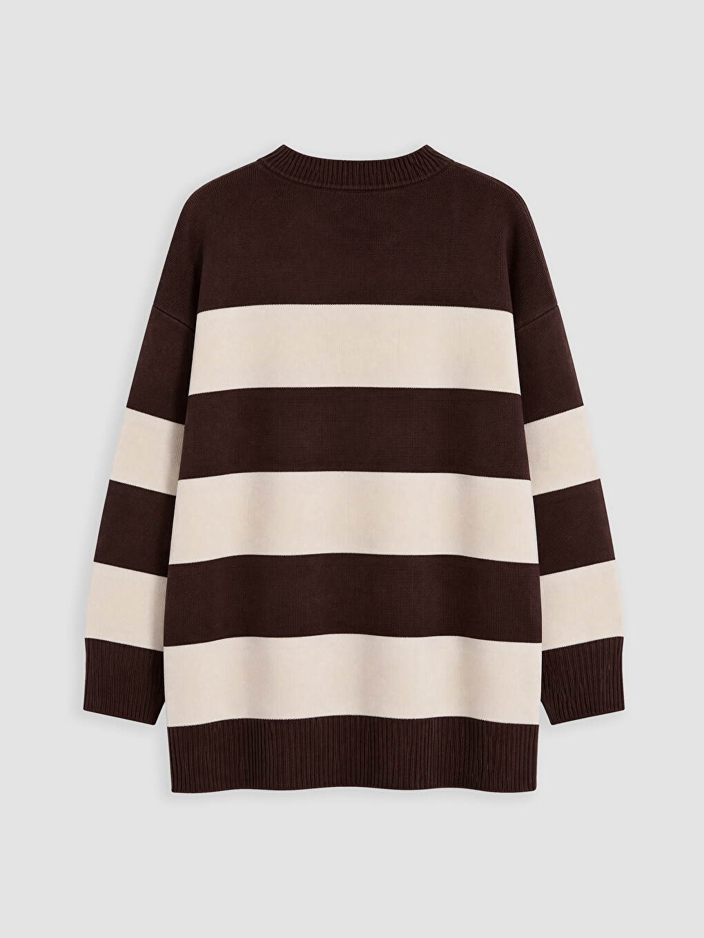 Oversize Striped Women's Knitwear Sweater-6