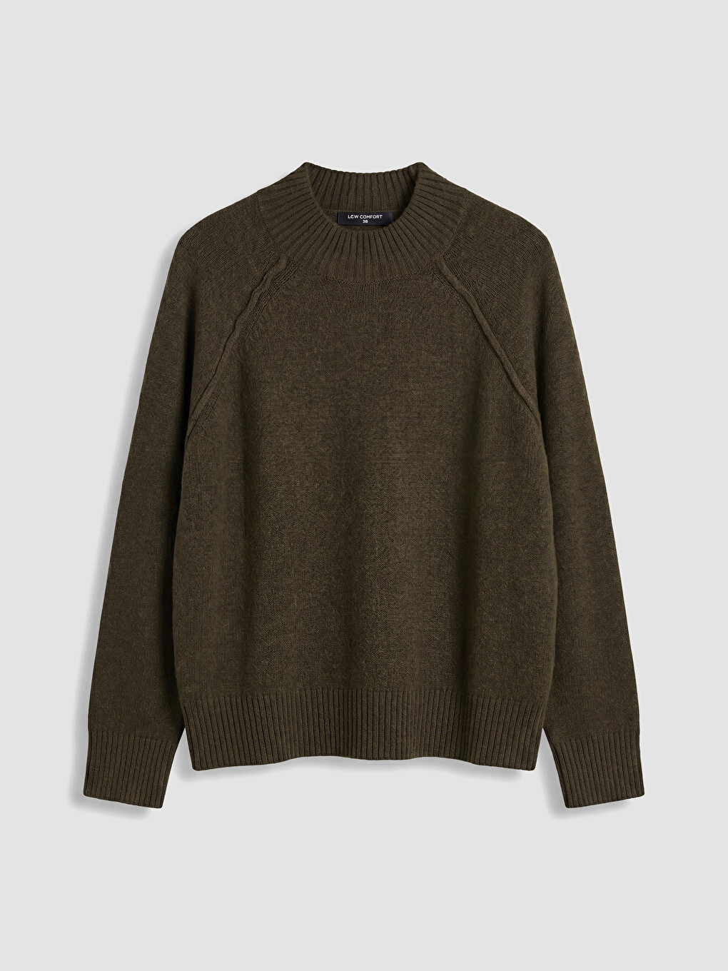 Crew Neck Women's Knitwear Sweater-4