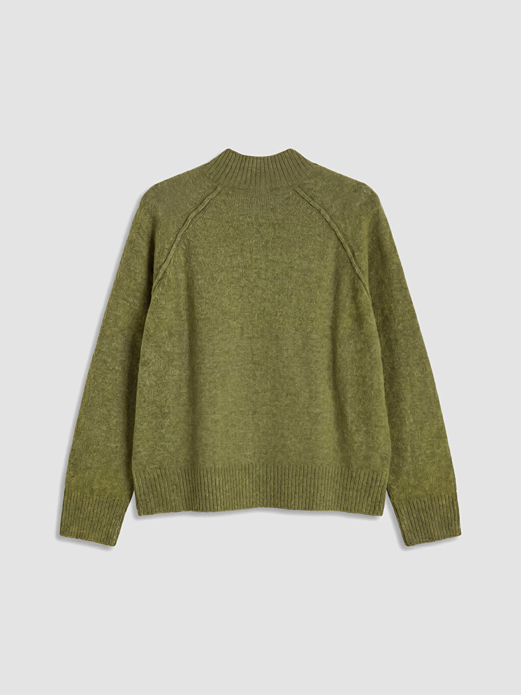 Mock Neck Women's Knitwear Sweater-6